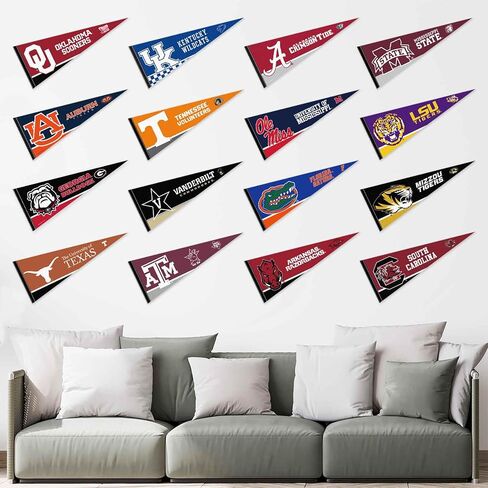 SEC College Pennant Set in Saudi Arabia
