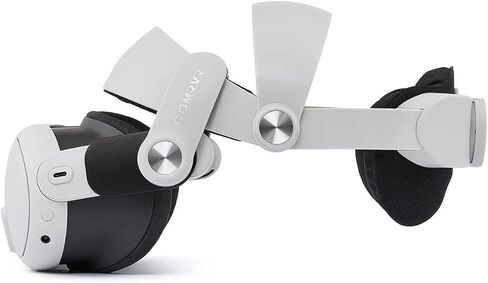 ملحقات حزام الرأس هالو القابلة للتعديل، ملحقات حزام الرأس المتوافقة مع Oculus/Meta Quest 3، دعم معزز يقلل الضغط على سماعة الرأس VR in Kuwait