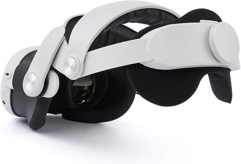 ملحقات حزام الرأس هالو القابلة للتعديل، ملحقات حزام الرأس المتوافقة مع Oculus/Meta Quest 3، دعم معزز يقلل الضغط على سماعة الرأس VR in Kuwait