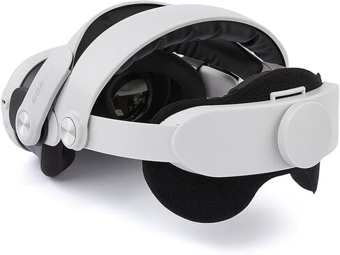 ملحقات حزام الرأس هالو القابلة للتعديل، ملحقات حزام الرأس المتوافقة مع Oculus/Meta Quest 3، دعم معزز يقلل الضغط على سماعة الرأس VR in Kuwait