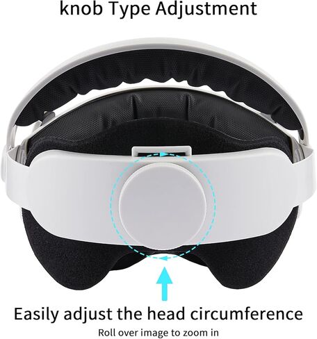 ملحقات حزام الرأس هالو القابلة للتعديل، ملحقات حزام الرأس المتوافقة مع Oculus/Meta Quest 3، دعم معزز يقلل الضغط على سماعة الرأس VR in Kuwait