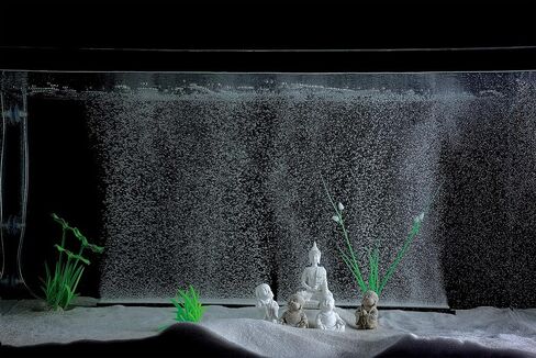 Carefree Fish Aquarium Decoration Minimalist Sandstone Buddha Fish Tank Decor Bring Home a Ray of Sunshine in Saudi Arabia