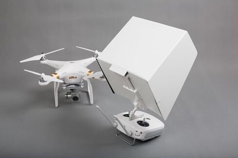غطاء حماية من الشمس لجهاز iPad مقاس 10 بوصة من SummitLink باللون الأبيض لـ DJI Phantom 4 DJI Phantom 3 Professional Advanced Inspire 1 3DR Solo in Saudi Arabia