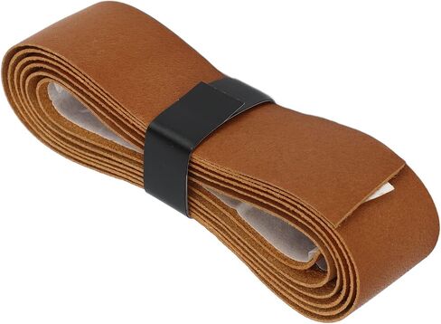 Leather Tennis Racket Grip Tape, Sweat Absorption Abrasion Resistance Accurate Gripping for Tennis and Badminton Rackets in Saudi Arabia