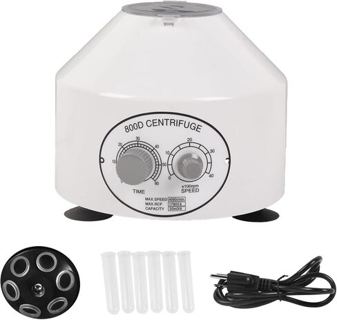 جهاز طرد مركزي للمختبر 20 مل × 6 جهاز طرد مركزي كهربائي بلازما 4000 دورة في الدقيقة، 110 فولت in Kuwait
