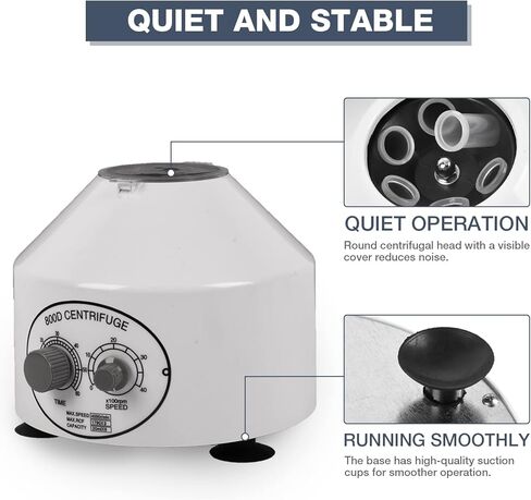 جهاز طرد مركزي للمختبر 20 مل × 6 جهاز طرد مركزي كهربائي بلازما 4000 دورة في الدقيقة، 110 فولت in Kuwait