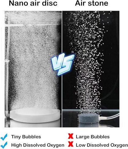 فريرودساي حوض السمك حجر الهواء فقاعة حجر خزان الأسماك فقاعة الأكسجين حجر الترا صامت عالي الذوبان الأكسجين الناشر عدة لحوض السمك خزان الأسماك المائية in Kuwait