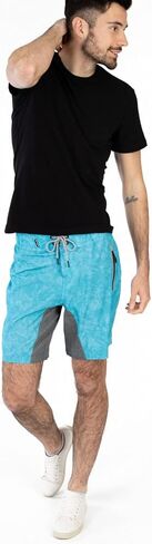 Spyder Men's Standard 9" Textured Digital Hybrid Board Short in Saudi Arabia