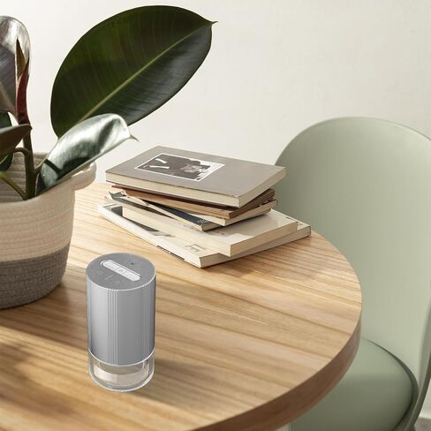 Waterless Diffuser for Essential Oil 100ml Nebulizer Battery Operated,Car Diffuser Super Quiet Cordless, Mini Scent Air Machine Aromatherapy Diffuser 1/2/3H/Continous 3 Mist Level for Home Cars Office in Saudi Arabia