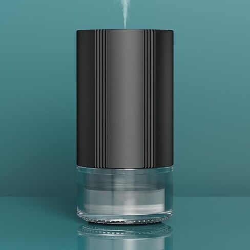 Waterless Diffuser for Essential Oil 100ml Nebulizer Battery Operated,Car Diffuser Super Quiet Cordless, Mini Scent Air Machine Aromatherapy Diffuser 1/2/3H/Continous 3 Mist Level for Home Cars Office in Saudi Arabia