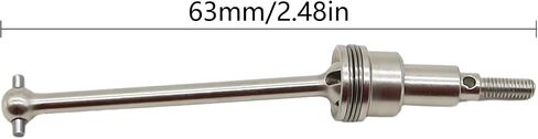 4pcs 1/18 Steel Front and Rear Axle CVD Shaft for 18859E 18858E 18857E Monster Trucks Stable Performance RC Car Accessories in Saudi Arabia