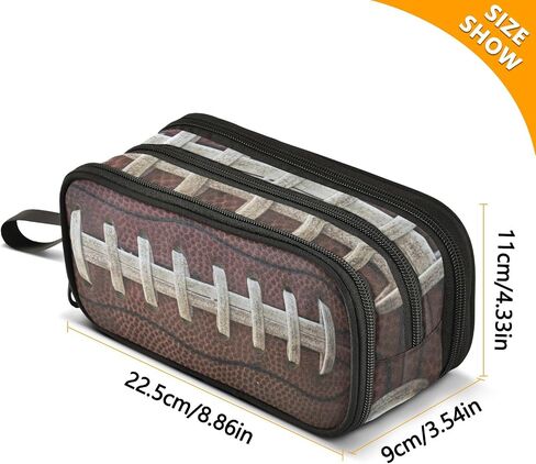 J JOYSAY Soccer Ball Pencil Case Large Big Capacity Pencil Bag for Girls Boys Pen Bag Holder Pouch Makeup Case for College Students School Office in Saudi Arabia