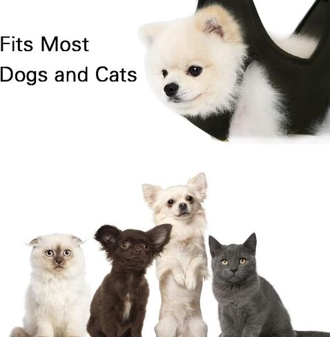 Dog Grooming Hammock, Dog Hammock, Dog Grooming Supplies, Dogs Cats Grooming, Claw Care, Dog Grooming Sling for Nail Trimming/Clipping for Cats Dogs in Kuwait