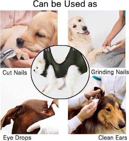 Dog Grooming Hammock, Dog Hammock, Dog Grooming Supplies, Dogs Cats Grooming, Claw Care, Dog Grooming Sling for Nail Trimming/Clipping for Cats Dogs in Kuwait