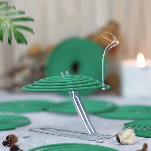 Citronella Coil, Citronella Incense Coil, Citronella Incense for Summer, Lemongrass Incense with Citronella Oil for Indoor or Outdoor Aromatherapy Fragrance- 48 Pack in Saudi Arabia