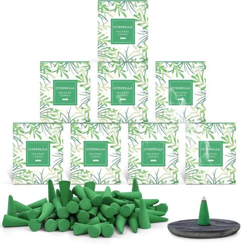 Citronella Coil, Citronella Incense Coil, Citronella Incense for Summer, Lemongrass Incense with Citronella Oil for Indoor or Outdoor Aromatherapy Fragrance- 48 Pack in Saudi Arabia