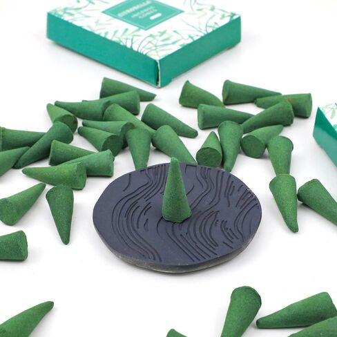 Citronella Coil, Citronella Incense Coil, Citronella Incense for Summer, Lemongrass Incense with Citronella Oil for Indoor or Outdoor Aromatherapy Fragrance- 48 Pack in Saudi Arabia