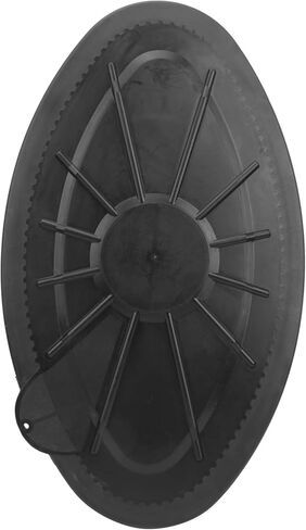 Ymiko Ascend Kayak Accessories أجزاء القوارب الميدانية والنسر المتدفق 12 غطاء غطاء فتحة 10 بوصة بيضاوية مستديرة لثقب المحيط 17.5 بواسطة غطاء تخزين مطاطي مدى الحياة in Saudi Arabia