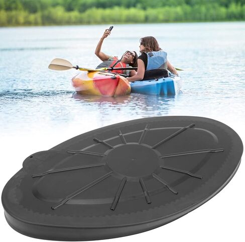 Ymiko Ascend Kayak Accessories أجزاء القوارب الميدانية والنسر المتدفق 12 غطاء غطاء فتحة 10 بوصة بيضاوية مستديرة لثقب المحيط 17.5 بواسطة غطاء تخزين مطاطي مدى الحياة in Saudi Arabia