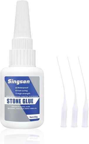غراء الحجر، غراء رخامي شفاف مقاوم للماء 30 جرام، غراء من الحجر إلى الأحجار لربط الحجر والمواد الأخرى، غراء فوري للغاية للحجر والرخام والحجر الاصطناعي in Kuwait