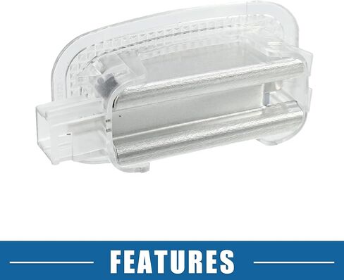 A ABSOPRO Interior Trunk Light Courtesy Footwell Boot Lamp No.A2218200401 for Mercedes-Benz C300 CLA250 E350 GL320 GLC300 GLE350 ABS PC White (Set of 2) in Saudi Arabia