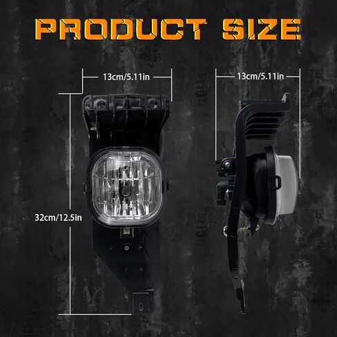 LED Fog Lights Assembly Replacement for 2005 2006 2007 Ford F250 F350 F450 F550 Super Duty and 2005 Excursion (LED) in Kuwait