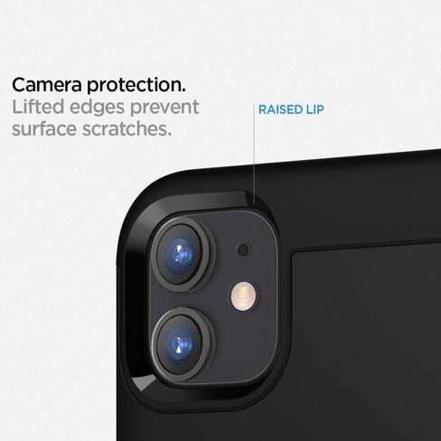 Spigen Slim Armor CS Designed for iPhone 11 Case (2019) - Black in Saudi Arabia