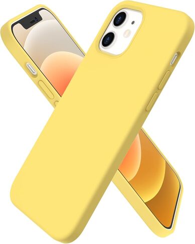 ORNARTO متوافق مع حافظة iPhone 12، متوافقة مع حافظة iPhone 12 Pro، حافظة هاتف من السيليكون السائل النحيف 3 طبقات مغطاة بالكامل بمطاط الجل الناعم مقاس 6.1 بوصة-أبيض in Saudi Arabia