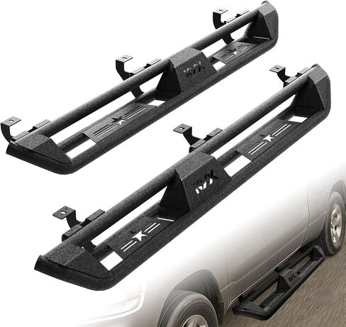 KYX Running Boards & Steps Nerf Bars Fit for 2019-2024 Dodge Ram 1500 Crew Cab(Exclude 2019-2024 Ram 1500 Classic), A Pair 6 inch Car Door Side Steps Nerf Bars Truck Boards Step Rails-Triple Tube in Saudi Arabia