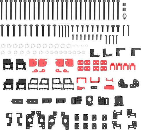 مجموعة أجزاء CNC 2.4 مطورة للطابعات ثلاثية الأبعاد ذاتية الصنع، طقم CNC جديد بإطار من سبائك الألومنيوم، جزء طابعة ثلاثية الأبعاد متوافق مع مجموعة أجزاء Voron 2.4 R2 V1.5 CNC in Kuwait