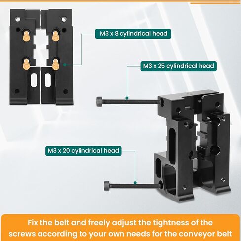 مجموعة أجزاء CNC 2.4 مطورة للطابعات ثلاثية الأبعاد ذاتية الصنع، طقم CNC جديد بإطار من سبائك الألومنيوم، جزء طابعة ثلاثية الأبعاد متوافق مع مجموعة أجزاء Voron 2.4 R2 V1.5 CNC in Kuwait