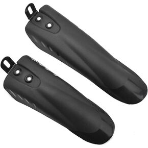 Keenso Kids Bike Mudguards, Universal Fit, Adjustable Length, Front Rear Tire Protector for 12 20 inch Bikes
