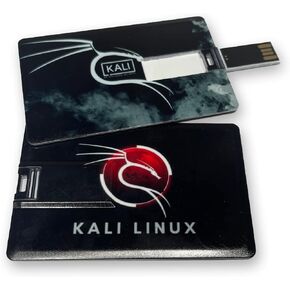 نظام التشغيل Kali Linux Live Boot USB تثبيت Bootable Boot Recovery Live 64 جيجابايت بطاقة بنك الائتمان محرك أقراص فلاش USB | حملة القلم | نظام تشغيل لاختبار الاختراق 64 بت، من خلال الأمن الهجومي in Kuwait