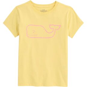 vineyard vines Girls' Vintage Whale Short-Sleeve Tee