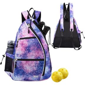 Sucipi Pickleball Bag for Women Pickleball Backpack Reversible Pickleball Paddle Bag Pickleball Rackets Bags for Ladies