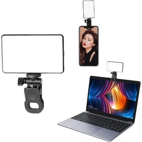 Phone Light 3000mAh 120 LED Video Light, Selfie Light CRI95, 2500K~9000K for Phone, Camera, Laptop, iPad, for Selfie, Video Conference, TikTok, Vlog (ST-120+JPY-15) in Kuwait