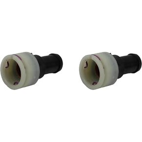 GM Genuine Parts 15-33814 Black Heater Inlet and Outlet Hose Connector