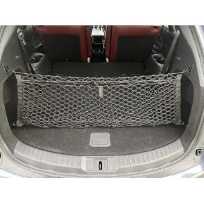 Envelope Style Automotive Elastic Trunk Mesh Cargo Net for Mazda CX-9 Sport Touring 2016-2023 - Premium Trunk Organizers and Storage - Luggage Net for SUV - Best Car Organizer for Mazda CX9 TC