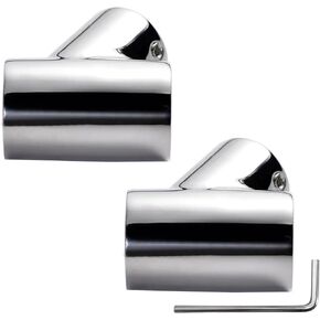 YANYUCB Handrail Tee Fitting Tube/Pipe of Boat 316 Stainless Steel Marine Heavy Duty with L Shape Hex Key 2 Pack