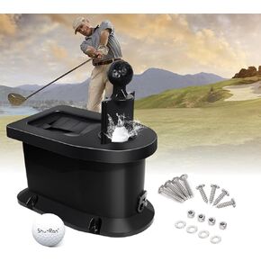 Golf Cart Ball Washer and Club Cleaner Kit for EZGO, Club Car, Yamaha, Advanced EV, Star EV, Universal & Detachable