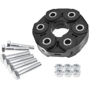 A-Premium Drive Shaft Driveshaft Coupler Flex Joint Compatible with BMWE 90 318i 2001-2011 E30 E36 E46 E91 E93 E92 E12 E28 E34 E60, with accessory, Replace# 12456212