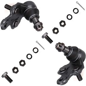 SCITOO 2-PC SET Front Suspension Kit for Camry ES300 ES330 Highlander RX330 RX350 RX400h Sienna Solara Lower Ball Joints Auto Parts