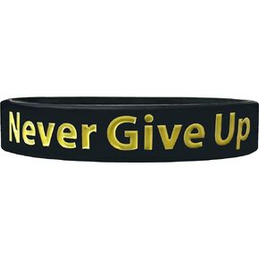 Addiction Recovery Motivational Wristband – Sobriety & Drug Recovery Rehab Stop Smoking Vaping Reminder Motivation Silicone Rubber Bracelet LLC