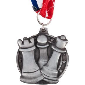 The House of Staunton Round Chess Medals