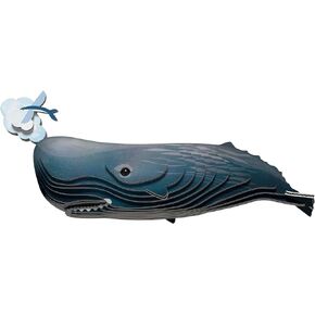 Eugy Sperm Whale 3D Puzzle, 24 Piece Eco-Friendly Educational Learning Puzzles for Kids 6+