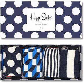 Happy Socks Mens 4Pk Amazon Big Dot Gift Set, 10-13 in Saudi Arabia