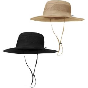 قبعات الشمس للنساء والرجال حماية من الأشعة فوق البنفسجية واسعة حافة قبعة الشمس للمشي على الشاطئ UPF50 + قبعة دلو صيفية قبعة صيد in Kuwait