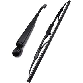 Rear Wiper Arm & Wiper Blade Replacement for Dodge Grand Caravan 2008-2016 / Chrysler Town & Country 2008-2016, Rear Windshield Wiper Arm & Wiper Blade Set, Replacement OEM: 68078306AA, 68058372AA