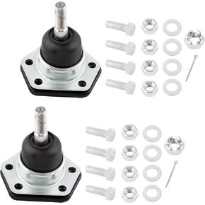 BOXI (Set of 2) Front Upper Ball Joints Fit for Chevrolet Chevy Blazer C10 G20 P10 R10 R1500 1973-1995 | Fit for GMC C15 C1500 G15 G25 G1500 G2500 Jimmy P15 P1500 R1500 1973-1995 | Replaces K6136