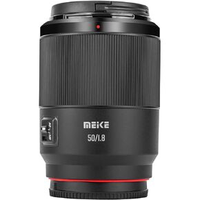 Meike 50mm F1.8 Auto Focus STM Stepping Motor Full Frame Portrait Lens Compatible with Sony E Mount Cameras A7 A7R A74 A7R4 A7III A7RII A7RIII A7SIII A9